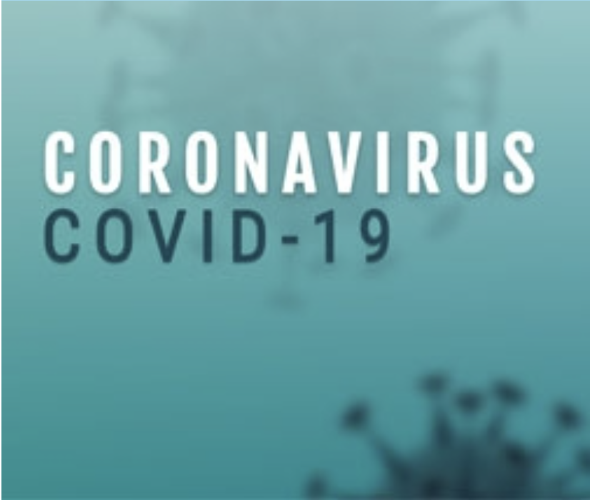 Texte en image "Coronavirus - Covid-19"