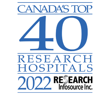 Logo Canada's Top 40 Research Hospitals