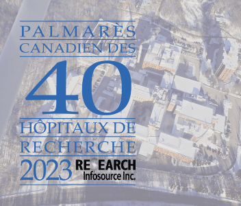 Palmarès canadien des 40 hôpitaux de recherche 2023